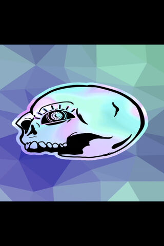 Mystical Blue Skull: A Glimpse into the Unknown 💀✨