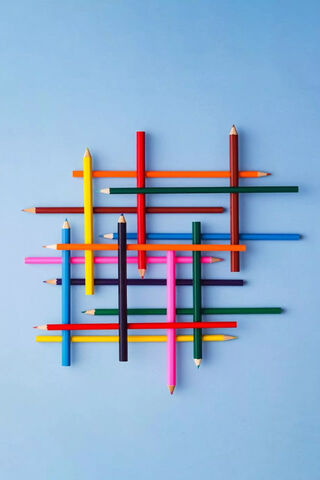 Colorful Chaos: The Art of Pencils 🎨✏️