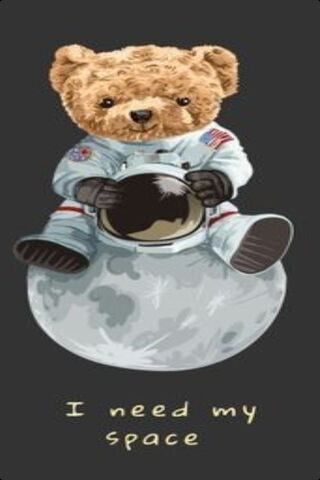Cosmic Cuddles: A Bear's Space Adventure 🌌🐻