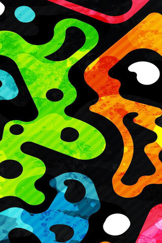 Vibrant Lifeforms: A Dance of Color