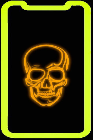 Neon Skull Vibes: Jaw Art Unleashed 💀✨
