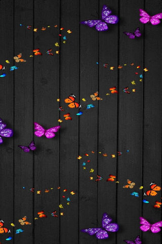 Whimsical Flutter: A Dance of Colors