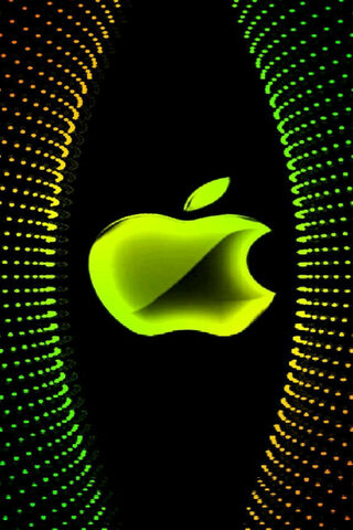 Neon Apple Vibes 🍏✨