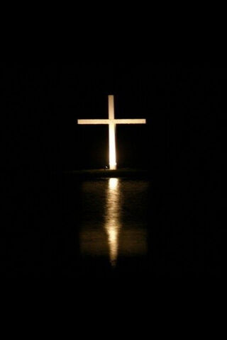 Illuminated Faith: The Cross in Darkness