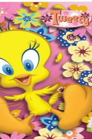 Tweety's Floral Fiesta 🌼🐦