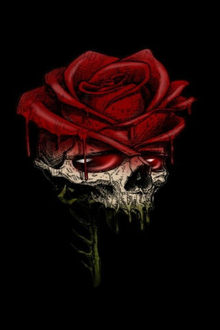 Bloody Elegance: The Art of Petal and Bone 🌹💀