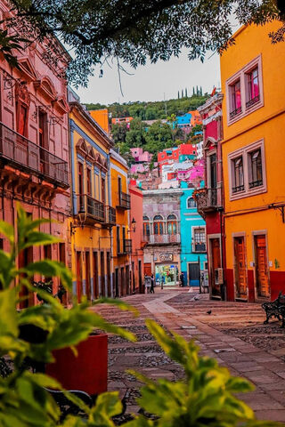Vibrant Streets of Guanajuato 🌈