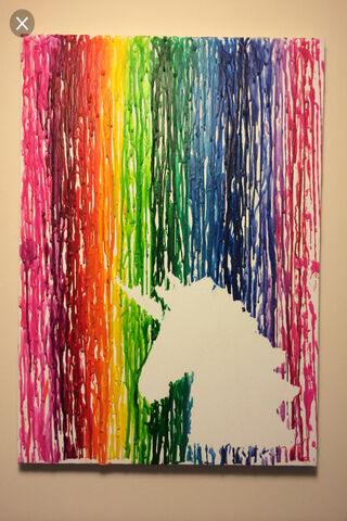 Rainbow Drip Dreams: A Melting Crayon Adventure 🌈✨