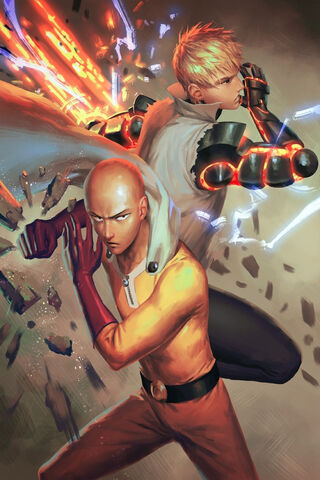 One-Punch-Man-Ok Wallpaper - Download to your mobile from PHONEKY