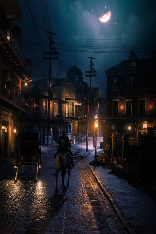 Moonlit Streets of Redemption