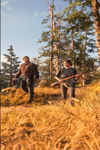 Survival Companions: Ellie and Tommy's Journey