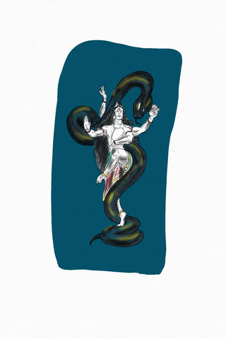 Rudra: The Dance of Transformation 🌌🐍