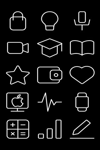 Sleek and Simple: A Collection of App Icons
