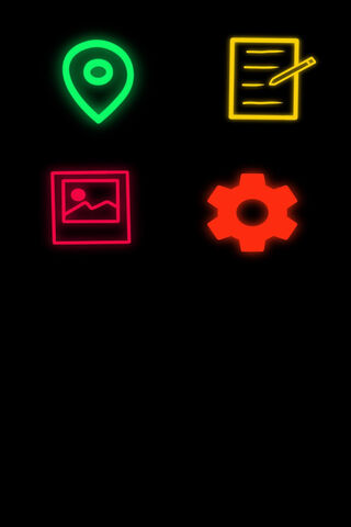 Vibrant App Icons: A Neon Touch! 🌟