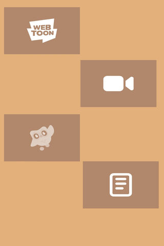 Brown Icons: A Minimalist Collection