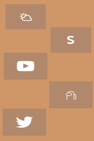 Chic Brown Icons: A Modern Touch