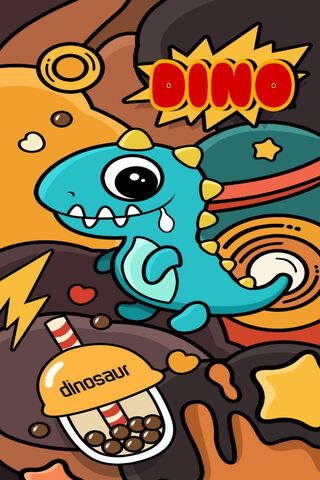 Adventurous Baby DINO: A Colorful Journey!