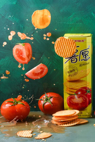 Tomato Tango: A Crunchy Delight! 🍅🥔