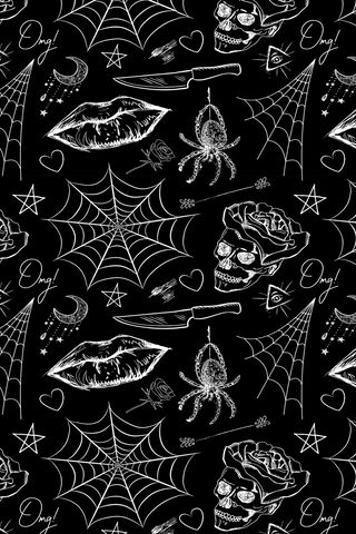 Dark Elegance: The Gothic Flash Tattoo Collection 🖤✨