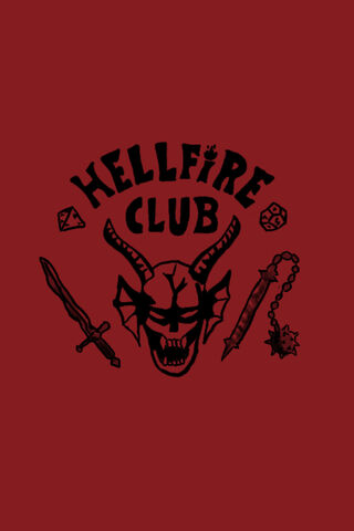 Hellfire Club Neon  Stranger Things 1440x3120  rAmoledbackgrounds