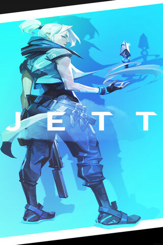 Jett: The Swift Blade of Valorant ⚔️✨