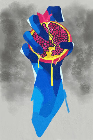 Hades' Grasp: The Pomegranate of Fate 🍂✨