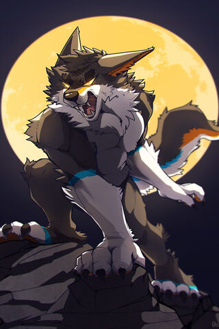 Lobo Furry: Guardian of the Moonlit Night 🌕🐺