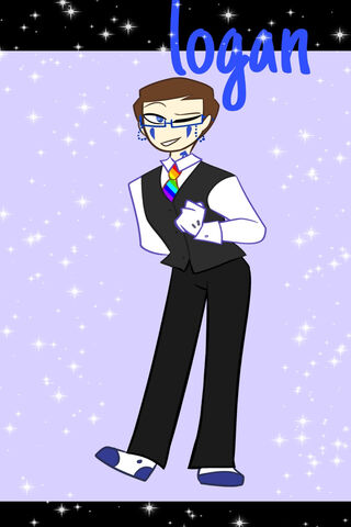 Logan: The Dapper Dreamer 🌈✨