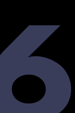 The Bold Number Six: A Statement in Simplicity