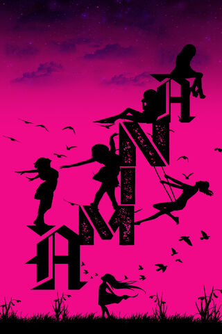 Magenta Dreams: A Dance of Shadows