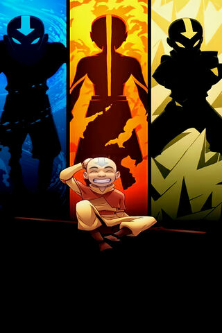 Aang's Elemental Journey 🌪️🔥💧🌍