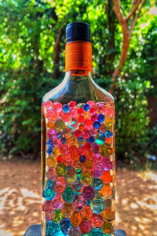 Colorful Waterballs in a Bottle 🌈💧
