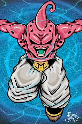 The Mischievous Power of Kid Buu! 🌌👾