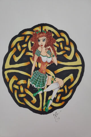 Celtic Charm: The Irish Lass