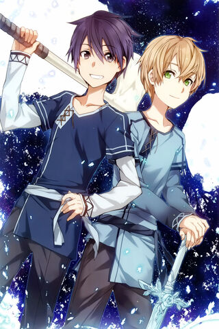 Adventures in the Underworld: Kirito & Eugeo Unite! 🌌⚔️