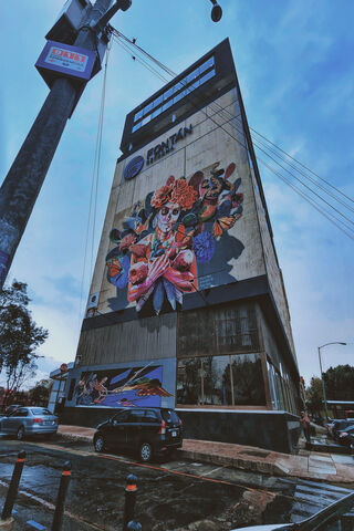 Vibrant Dreams: A Mural of Culture and Color 🎨✨