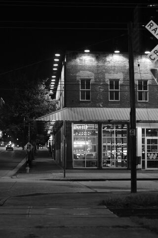 Nighttime Serenity at the Street Corner 🌙✨