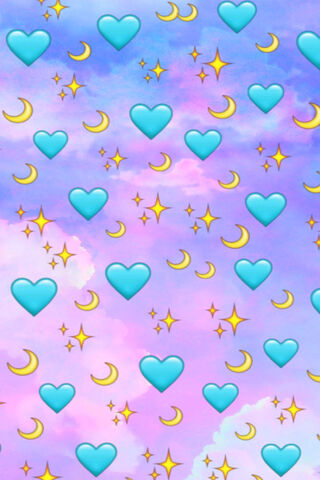 Dreamy Hearts and Moons..