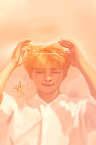 Celestial Dreams: The Namjoon Angel 🌟