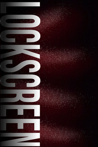 Crimson Dreams: A Bold Lockscreen Design