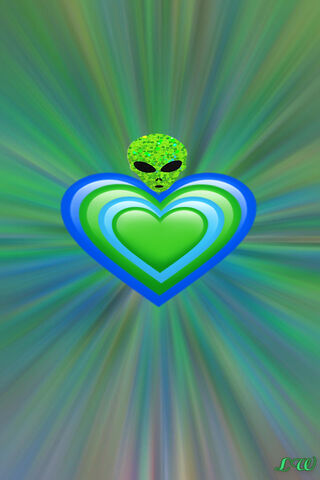 Galactic Love: The Silly Alien's Heart