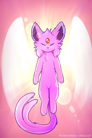 Celestial Guardian: The Mystical Espeon 🌟