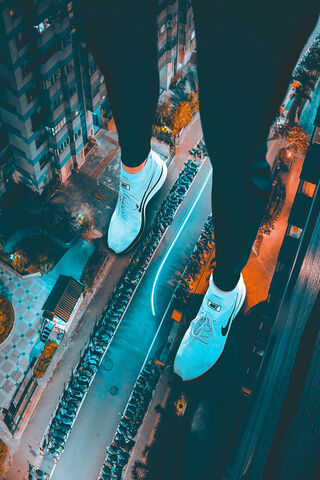 Giant Steps: A View from Above 🌆👟