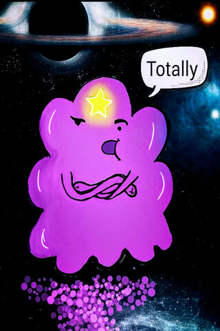 Lumpy Space Princess: The Cosmic Diva 🌌✨