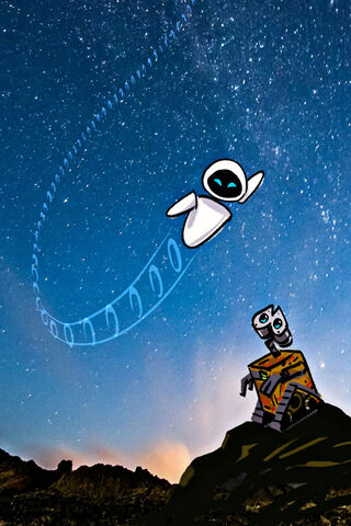 WALL-E's Cosmic Adventure 🌌🤖