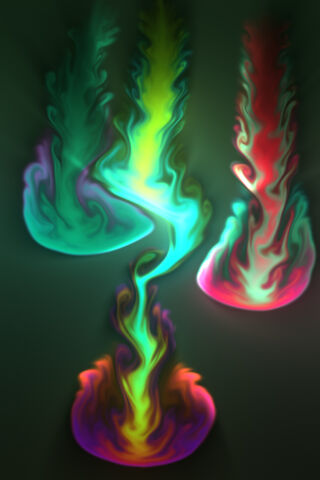 Cosmic Flames of the Unknown 🌌🔥