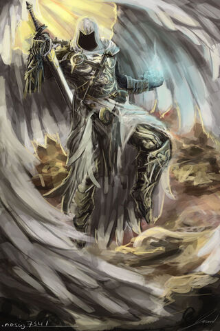 Celestial Sentinel: The Guardian of Light 🌟⚔️