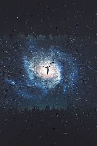 Galactic Escape: A Journey Beyond