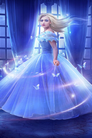 Cinderella's Enchanted Transformation ✨👗