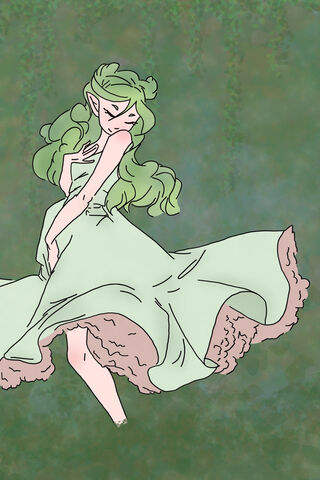 Enchanted Elegance: The Green Elf